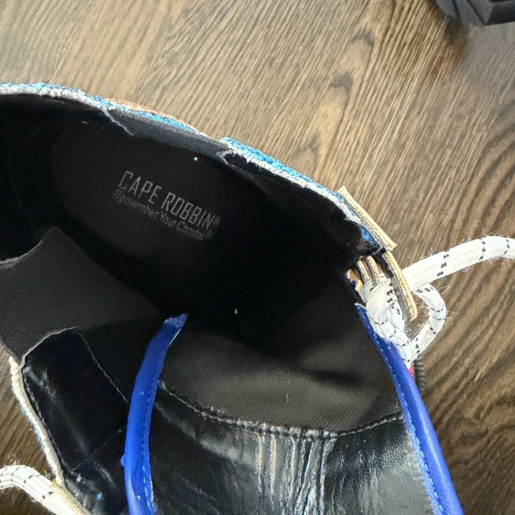 CAPE ROBBIN Colorful Sequin Ankle Boots - Picture 5 of 5